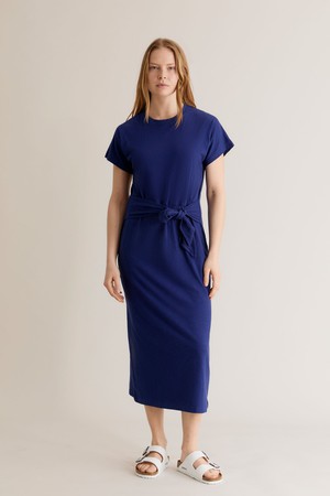 FONDA - GOTS Organic Cotton Dress Navy from KOMODO