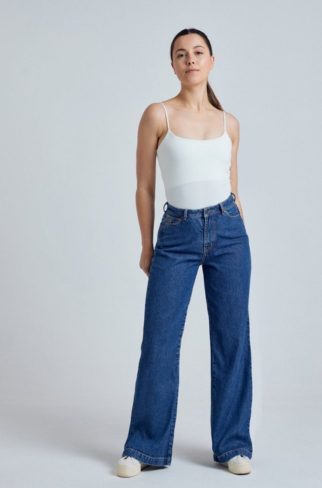 ETTA High Waist - Organic Cotton Jeans by Flax & Loom from KOMODO