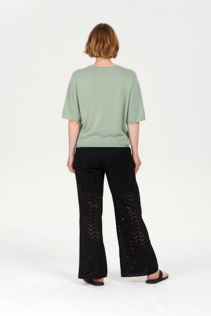 KHARI Organic Cotton Trouser - Black from KOMODO