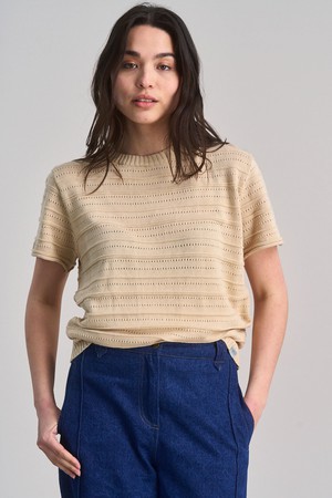 POSEY Organic Cotton Tee - Cream White from KOMODO