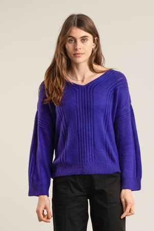 ANYA Wool Jumper - Ultramarine from KOMODO