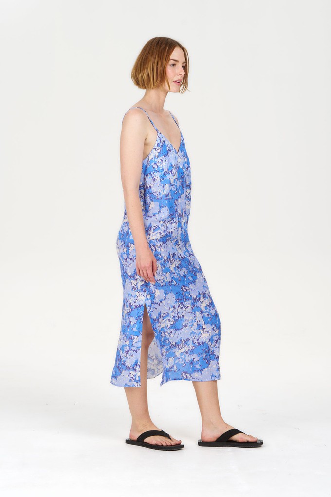 MILLER Tencel Linen Dress - Acid Blue from KOMODO