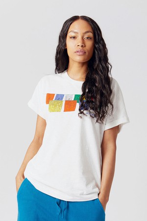 TIBET Organic Cotton T-Shirt Off White from KOMODO