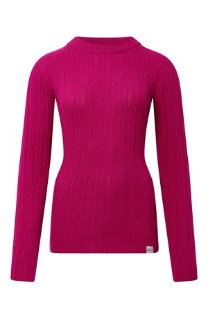 LUCKY Wool Blend Jumper - Fuschia from KOMODO