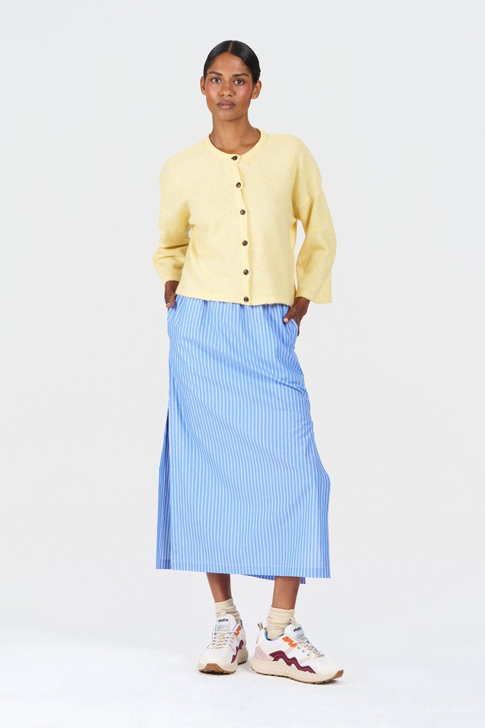 LIELA Organic Cotton Skirt - Blue Stripe from KOMODO