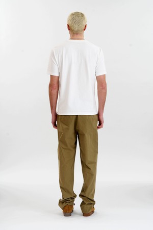 BOWIE Organic Cotton Trouser - Olive from KOMODO