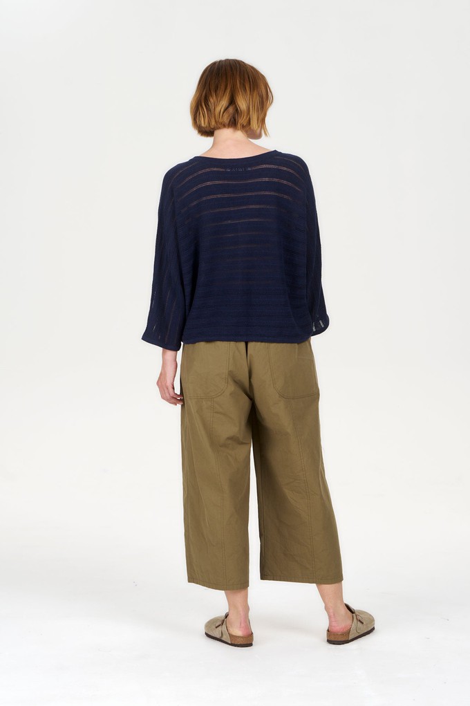 CLEO Organic Cotton Trouser - Khaki from KOMODO