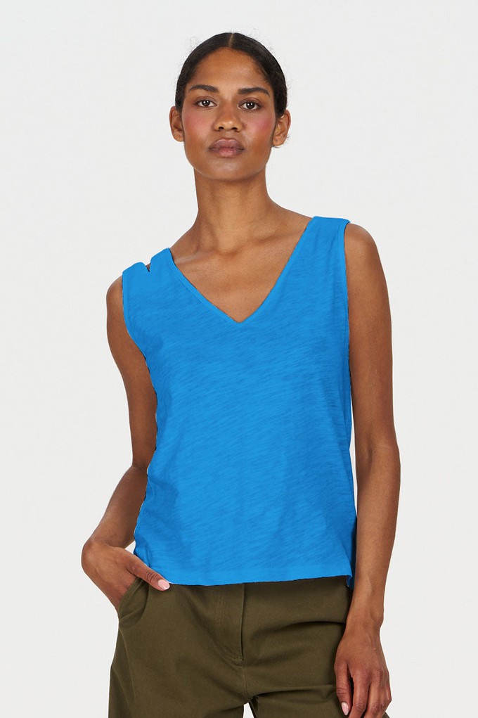 MALA Organic Cotton Vest - Cobalt from KOMODO