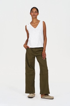 MALA Organic Cotton Vest - White from KOMODO