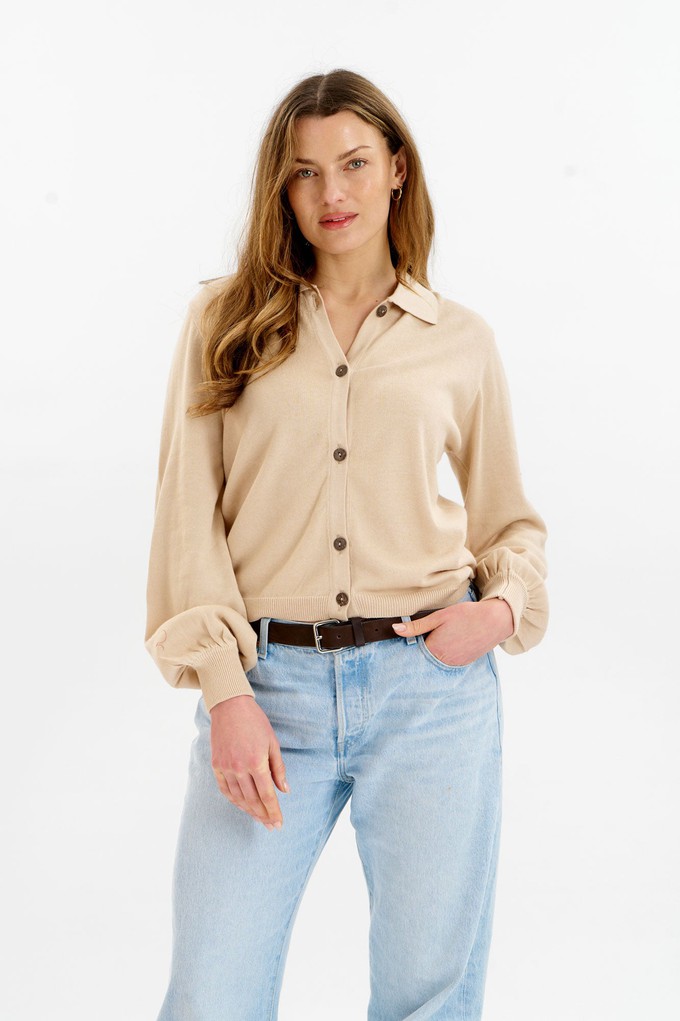 NANI Organic Cotton Cardigan - Cream from KOMODO