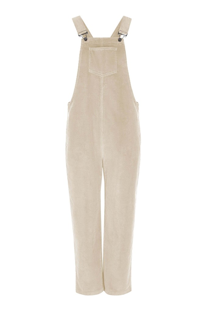 Project Cece JOY Organic Cord Dungaree Winter White