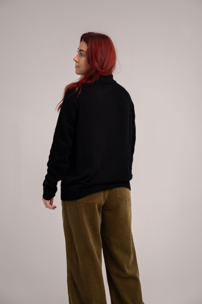 KATE Merino Wool Jumper - Black from KOMODO