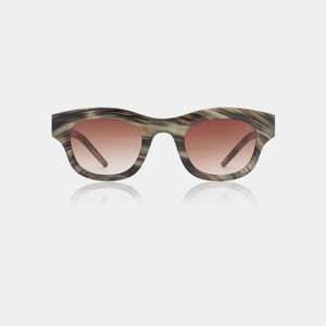 LANE - Striped Horn Sunglasses by A.Kjaerbede from KOMODO