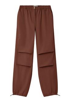 SAFARI - Womens Organic Cotton Trouser - Chocolate via KOMODO