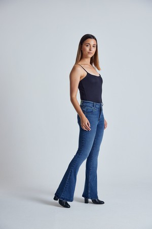 MAVIS Azure - Organic Cotton Jeans by Flax & Loom from KOMODO