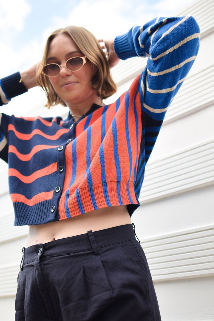 MISH MASH - GOTS Organic Cotton Cardigan from KOMODO