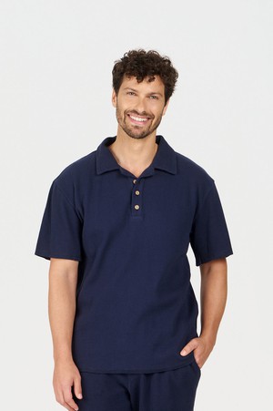 IVER Organic Cotton Top - Navy from KOMODO