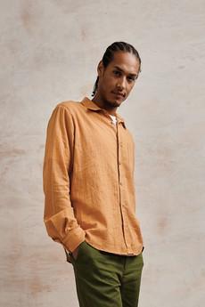 SPECTRE - Organic Cotton Shirt - Orange via KOMODO