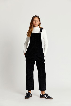 JOY - Organic Cord Dungaree Black from KOMODO