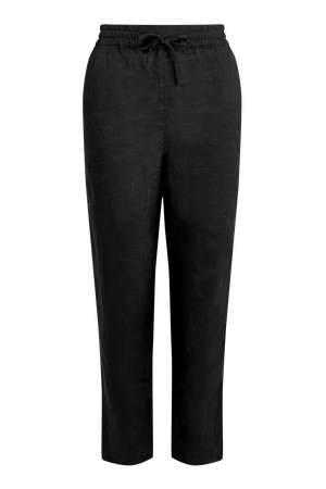 RAMA - Linen Trousers Black from KOMODO