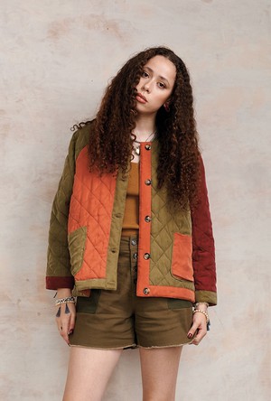 LULU - Cupro Jacket - Multi from KOMODO