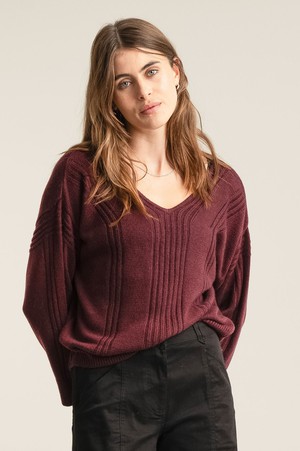 ANYA Wool Jumper - Walnut from KOMODO