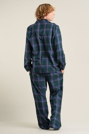 JIM JAM Mens Organic Cotton Pyjama Set - Black Watch from KOMODO