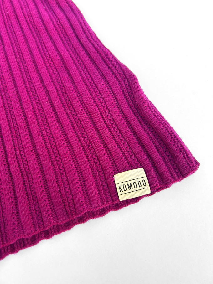 LUCKY Wool Blend Jumper - Fuschia from KOMODO