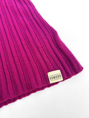 LUCKY Wool Blend Jumper - Fuschia from KOMODO