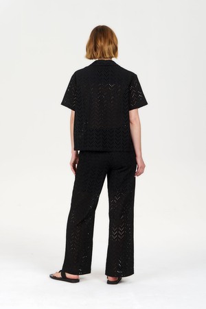 LUNA Organic Cotton Shirt - Black from KOMODO