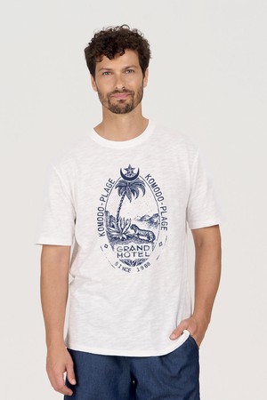 GRAND HOTEL Organic Cotton Tee - White from KOMODO