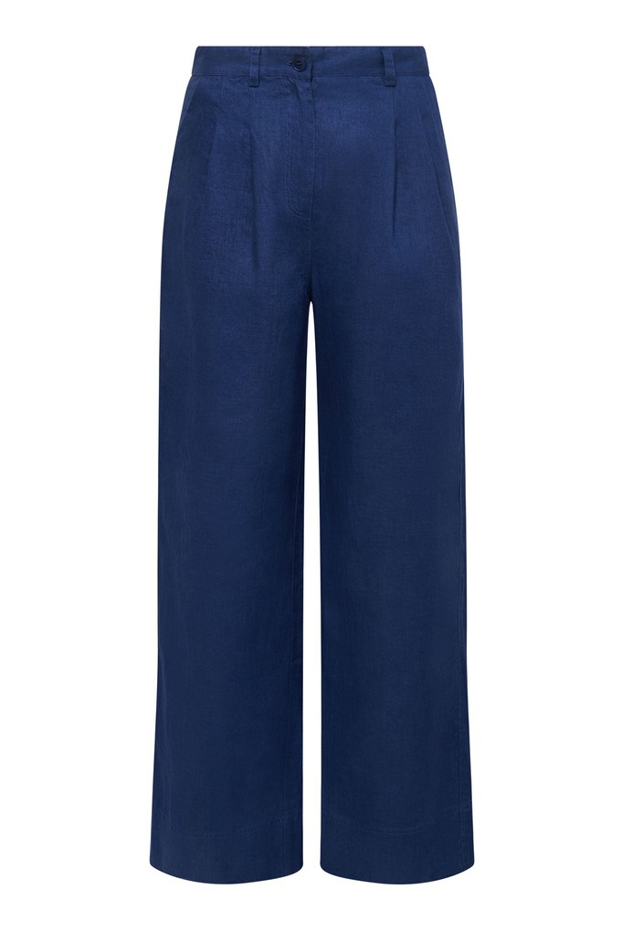 LION - Linen Trousers Navy from KOMODO