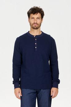 ARLO Organic Cotton Top - Navy via KOMODO