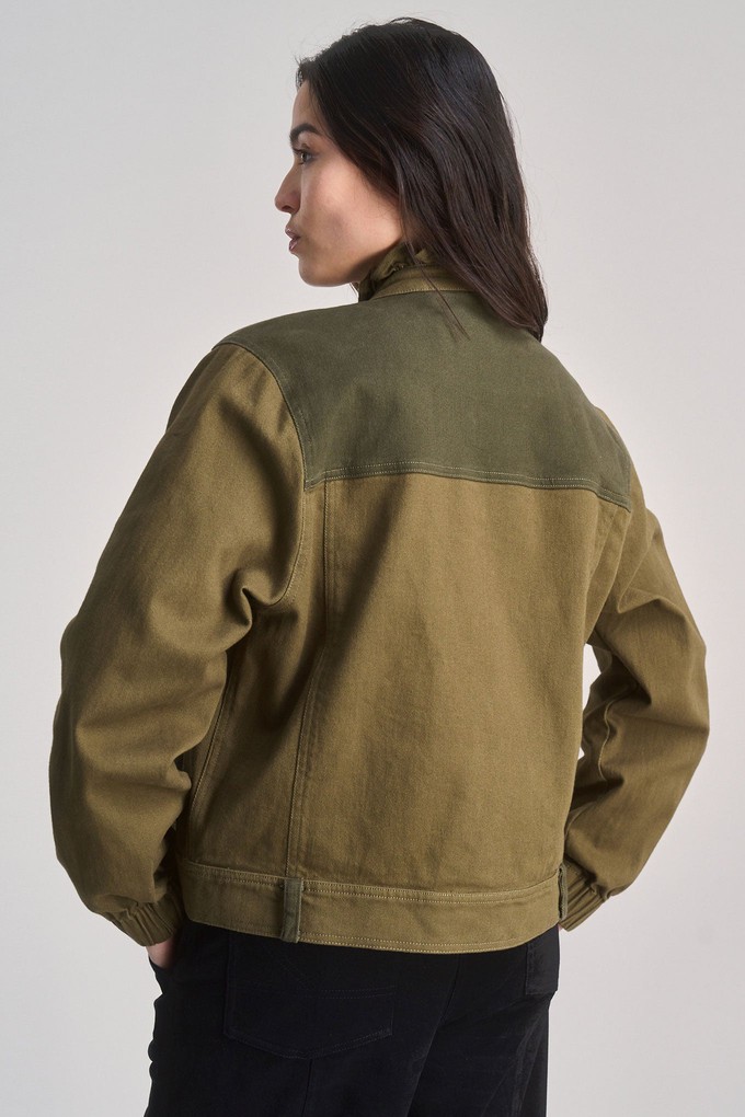 RUFFLE - Organic Cotton Jacket - Dark Green from KOMODO