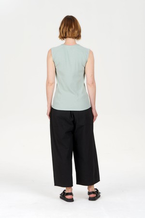 TINA Organic Cotton Rib Tank - Green from KOMODO