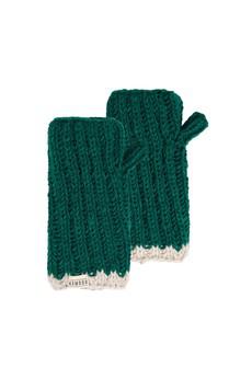 RAFI RIB Fleece Lined Mitten - Evergreen via KOMODO