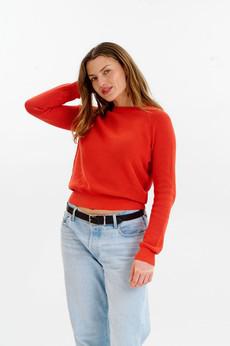 FOG Organic Cotton Jumper - Red via KOMODO