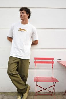 LE TIGRE Organic Cotton Tee - White via KOMODO