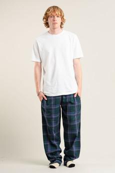 JIM JAM Mens Organic Cotton Pyjama Bottoms - Black Watch via KOMODO