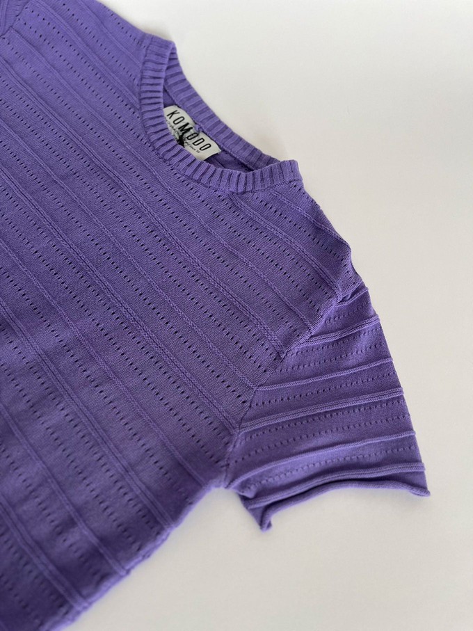 POSEY Organic Cotton Tee - Lavender from KOMODO