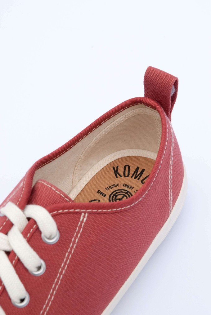 ECO SNEAKO - CLASSIC Womens Shoe Red from KOMODO