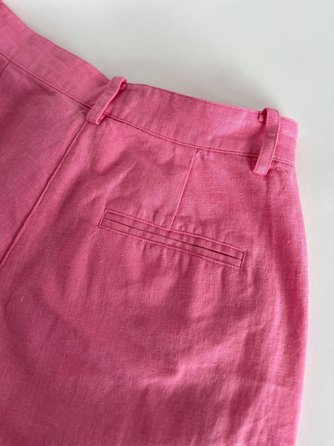 LION - Organic Linen Cotton trouser - Pink from KOMODO