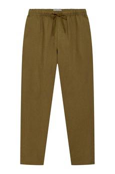 AUGUST - Organic Linen Trouser Khaki via KOMODO