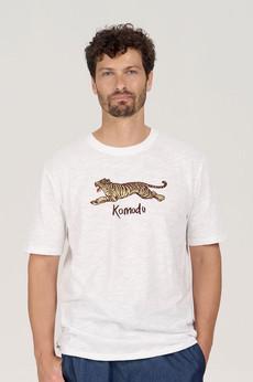 LE TIGRE Organic Cotton Tee - White via KOMODO