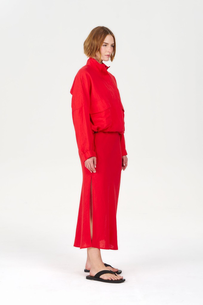 KOKO Tencel Linen Jacket - coral from KOMODO