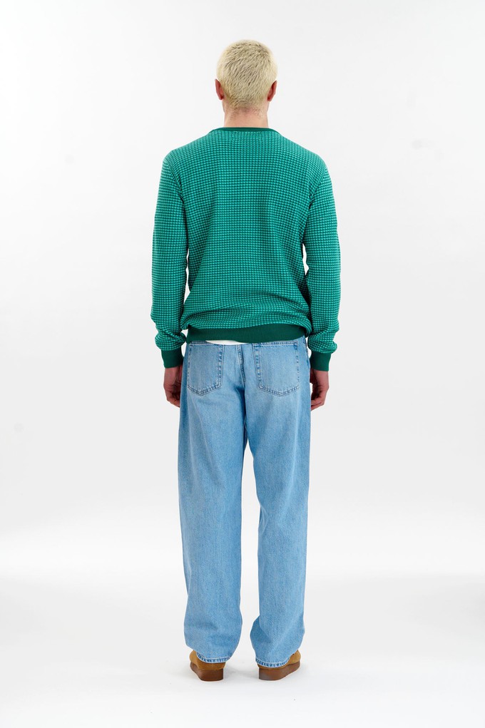 HASAN Organic Cotton Jumper - Green from KOMODO