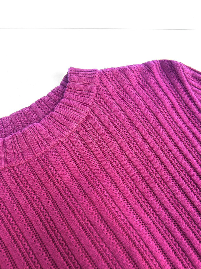 LUCKY Wool Blend Jumper - Fuschia from KOMODO