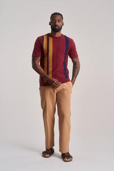 JOSHUA - Organic Cotton Trouser - Tan via KOMODO