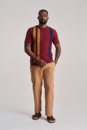 JOSHUA - Organic Cotton Trouser - Tan from KOMODO