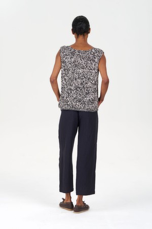 OLIVE Tencel Linen Trouser - Navy from KOMODO